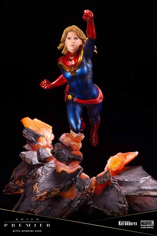 ARTFX PREMIER キャプテン・マーベル MARVEL UNIVERSE Amazon.com: Kotobukiya Marvel Universe: ARTFX Premier